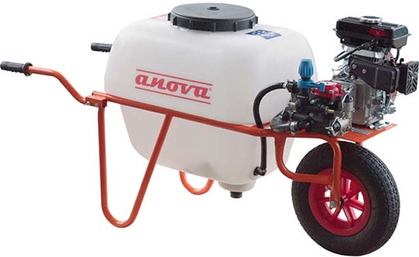 Carretilla Sulfatadora Anova 100l - 1 Rueda Motor 4 Tiempos